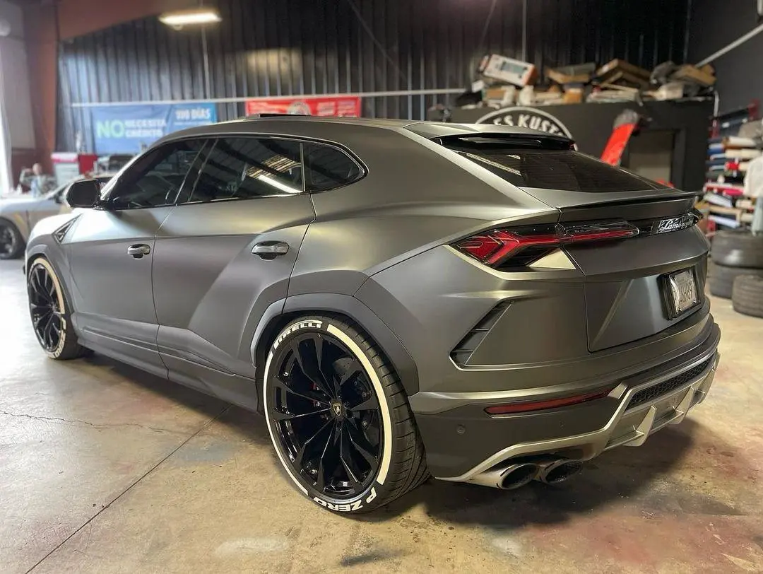 Matte Black Car Wrap Lagos - Premium Wrap Services